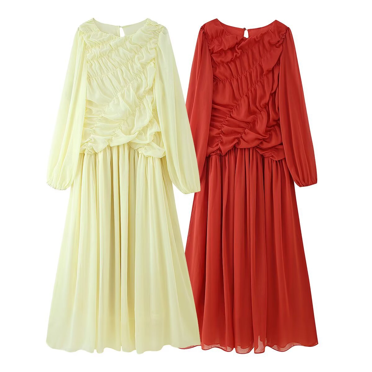 Autumn Long Sleeve Dresses 202 - Headband Summer Knit avaliação e preço