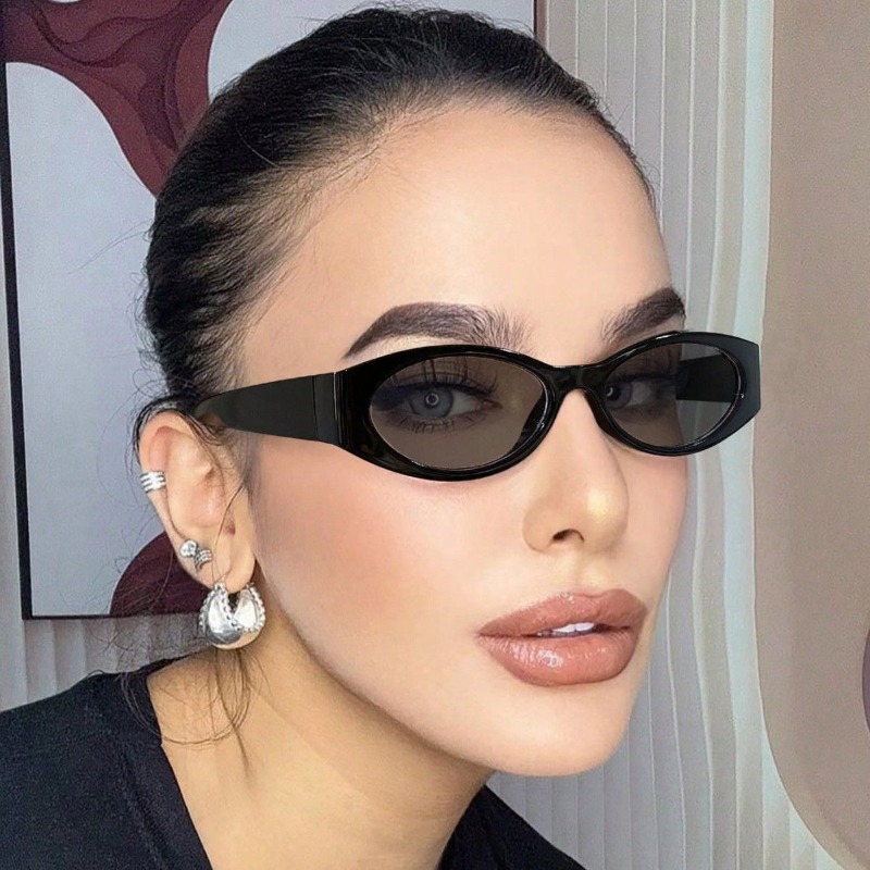 Small Oval Sunglasses Women Me - Sunglasses Cat Eye avaliação e preço