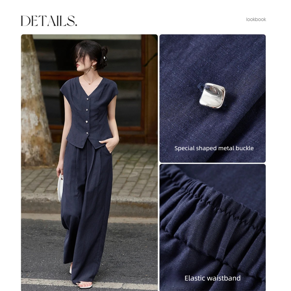 SENTUBILA Summer Linen Pant Se - Linen Pant Wide avaliação e preço