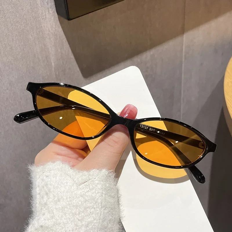 New Retro Sexy Cat Eye Sunglas - Sunglasses Cat Eye avaliação e preço