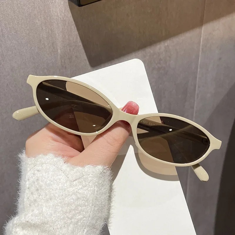 New Retro Sexy Cat Eye Sunglas - Sunglasses Cat Eye avaliação e preço