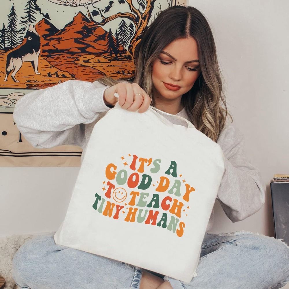 Teacher Appreciation Gifts Sch - Tote Bag Beach avaliação e preço