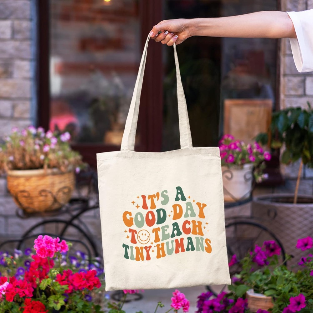 Teacher Appreciation Gifts Sch - Tote Bag Beach avaliação e preço