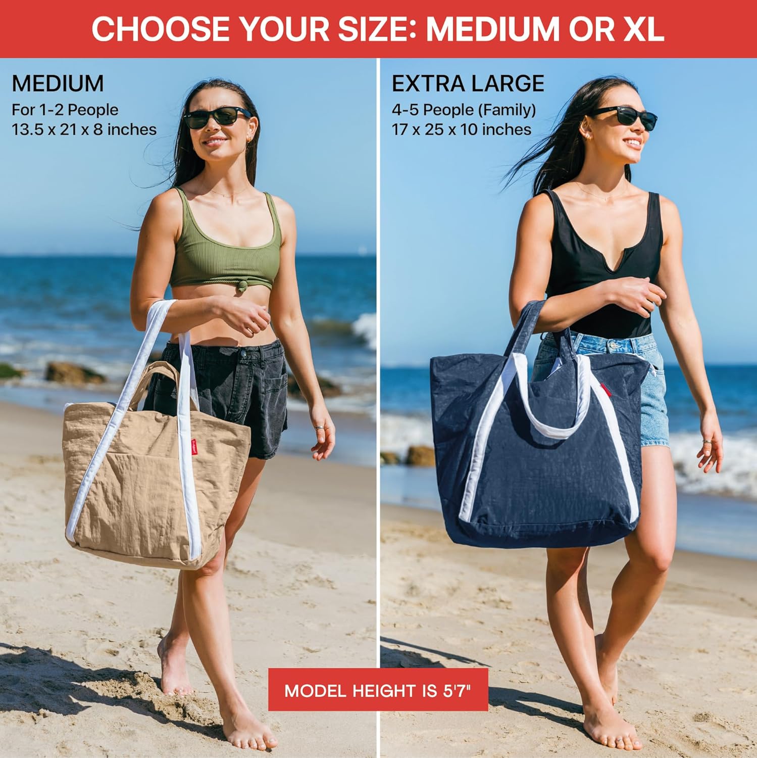 Waterproof Beach Bag for Trave - Tote Bag Beach avaliação e preço