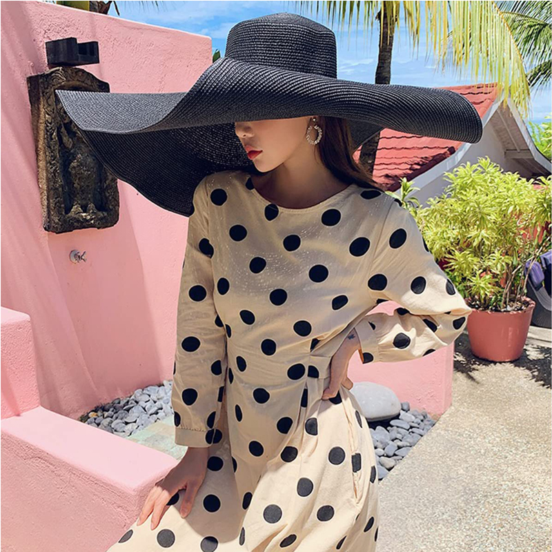 70cm Oversized  Wide Brim Sun  - Hat Floppy Wide avaliação e preço