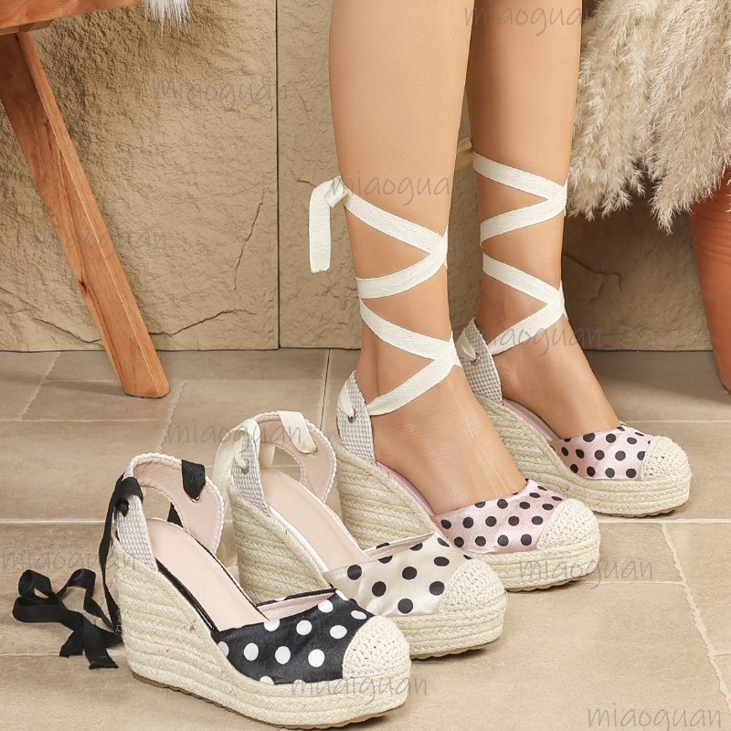 2026 New Spring Summer Women's - Wedge Espadrille Women avaliação e preço