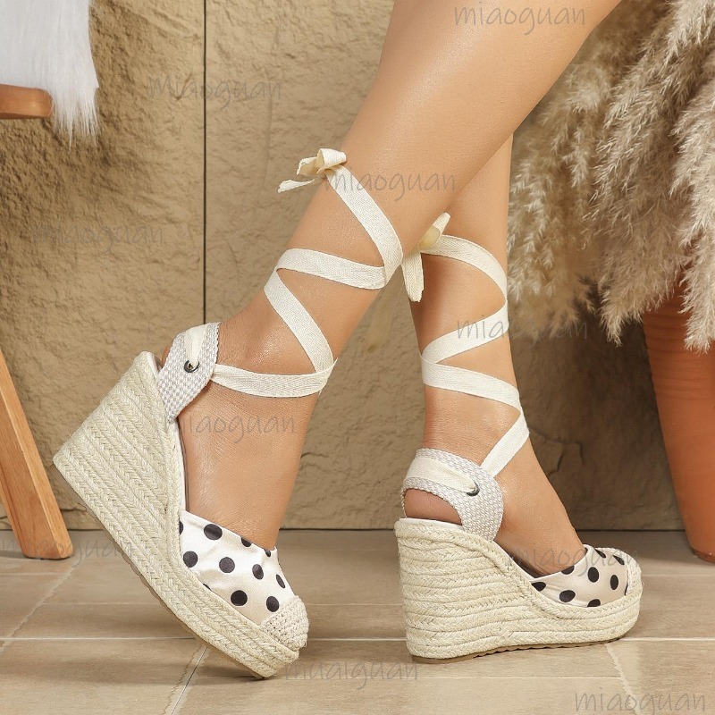2026 New Spring Summer Women's - Wedge Espadrille Women avaliação e preço