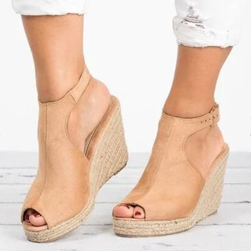 Heeled Sandals for Women Summe - Wedge Espadrille Women avaliação e preço