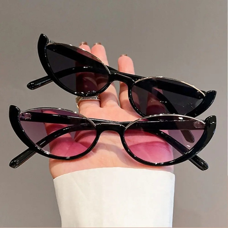 Vintage Small Cat Eye Sunglass - Sunglasses Cat Eye avaliação e preço