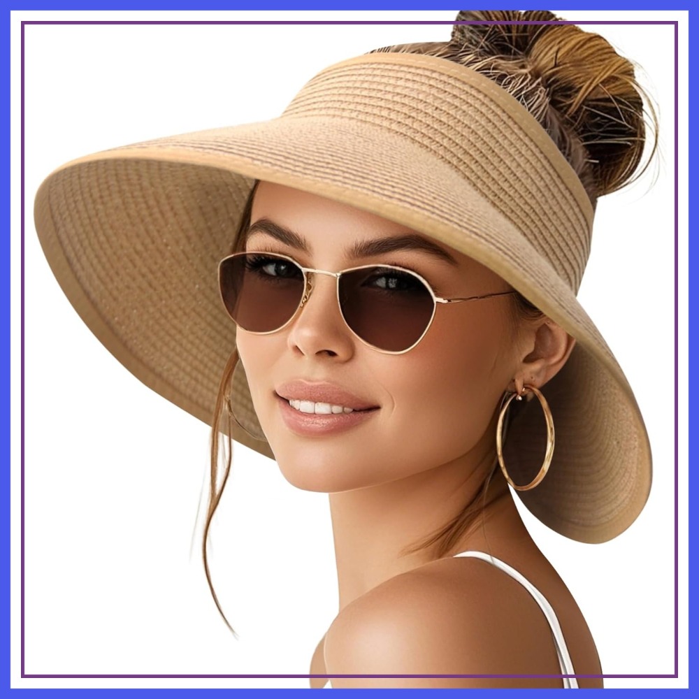 Women Wide Brim Straw Beach Ha - Hat Floppy Wide avaliação e preço