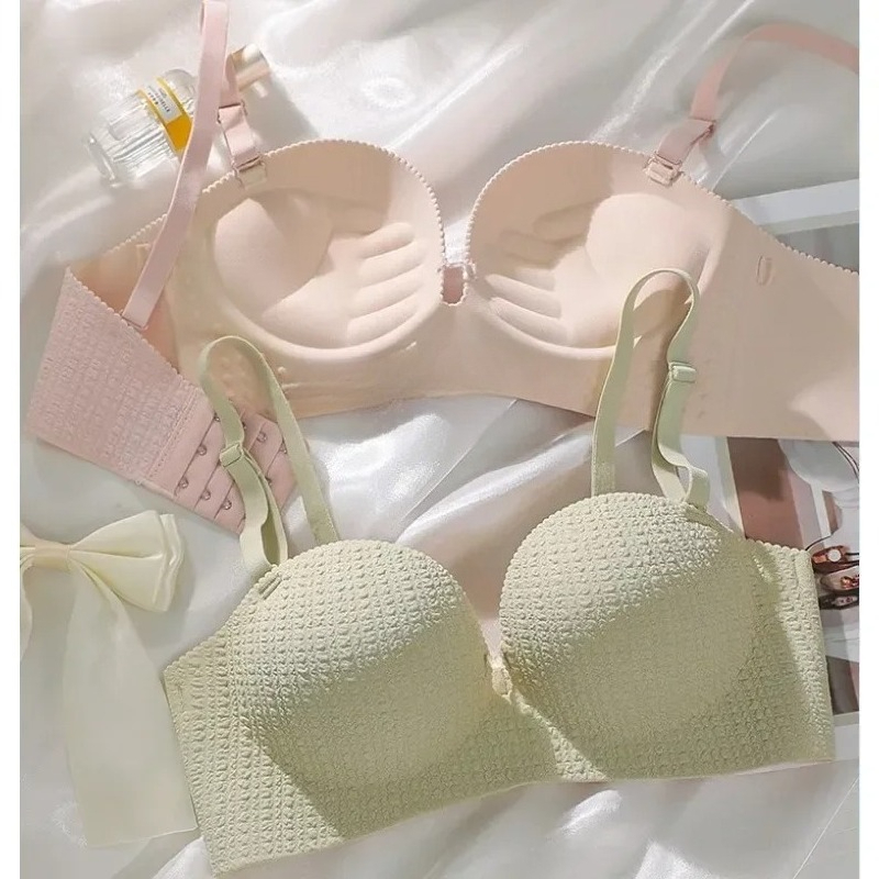 Seamless Bras for Women Invisi - Bralette Triangle Set avaliação e preço