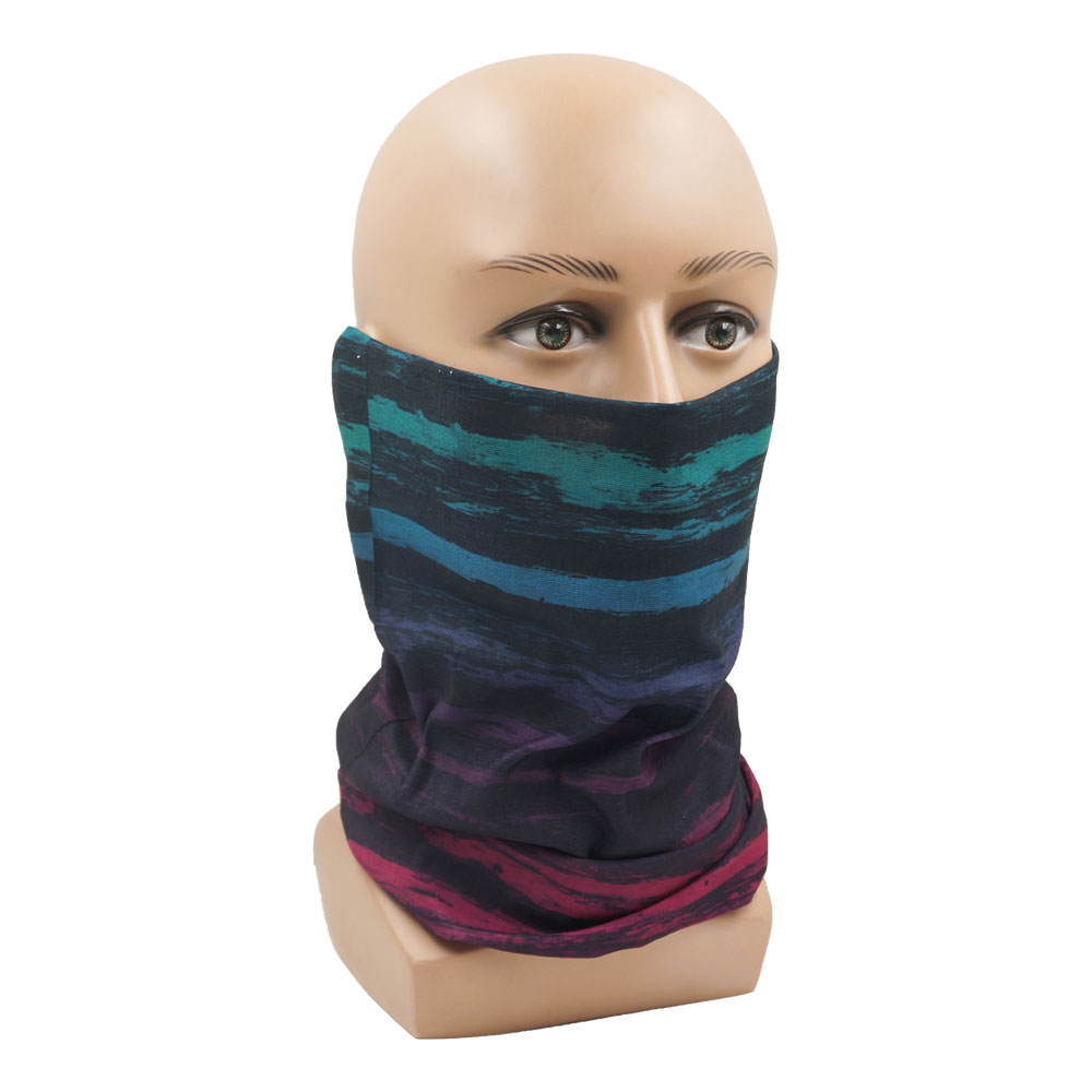 Tie-Dye Stripes Pattern Neckch - Headband Summer Knit avaliação e preço