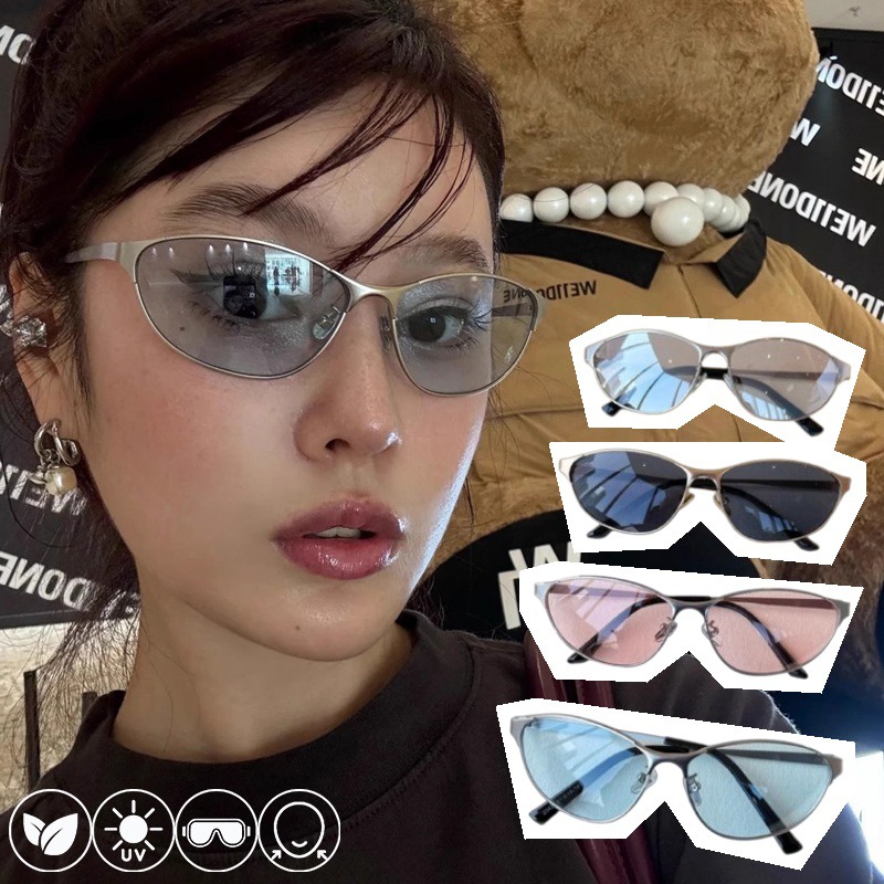 Y2K Cat Eye Sunglasses Ultravi - Sunglasses Cat Eye avaliação e preço