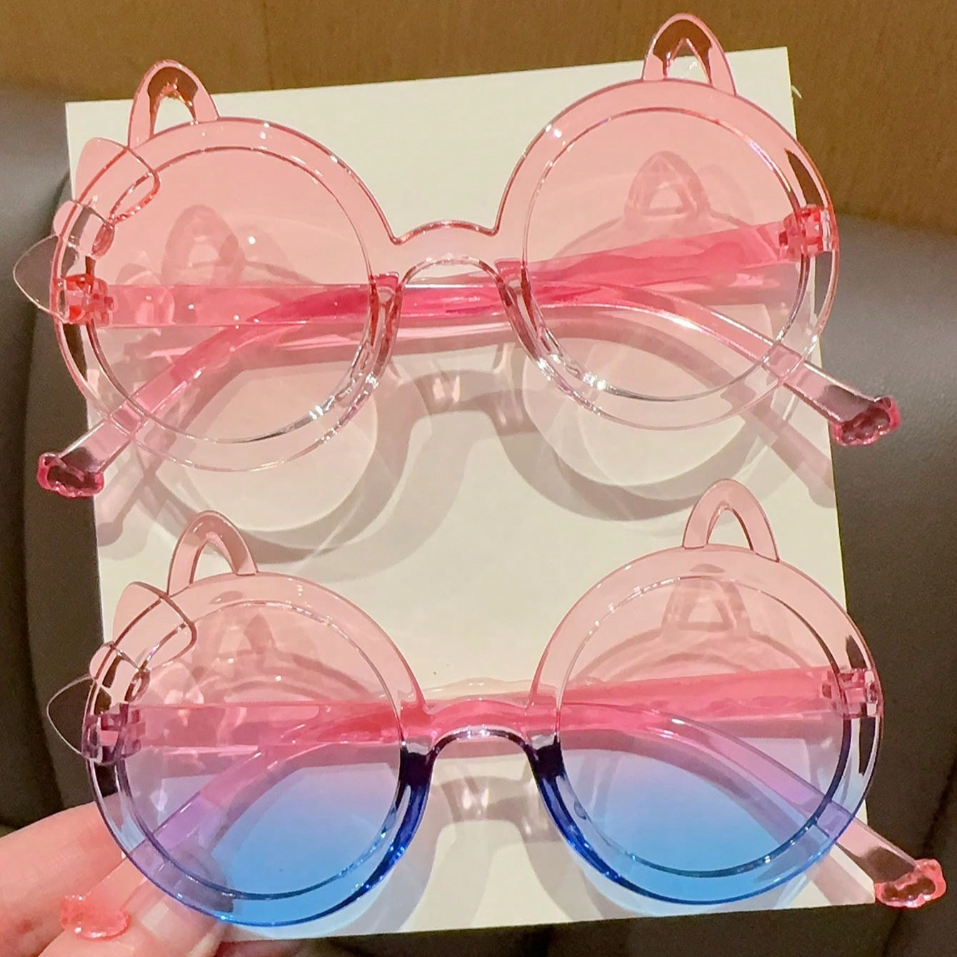 2/4Pcs 2025 Newest Cute Fashio - Sunglasses Cat Eye avaliação e preço