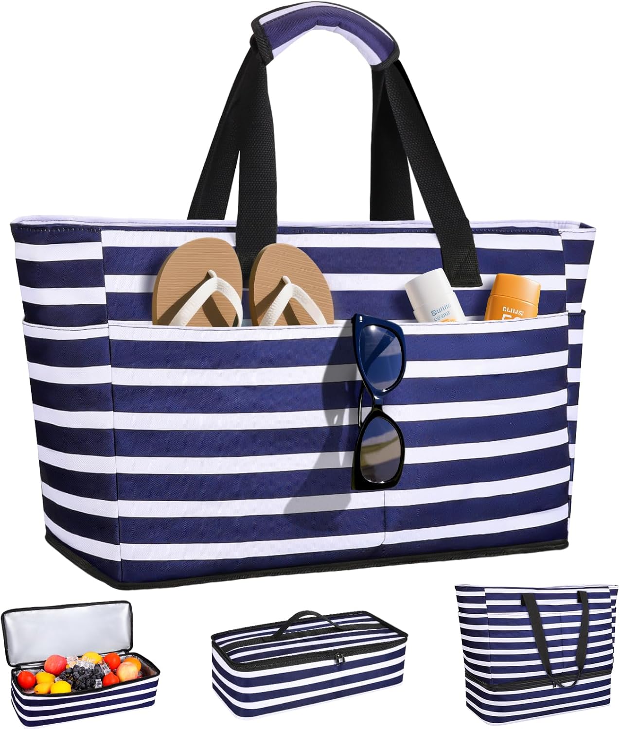 Beach Bag with Cooler, 49L Wat - Tote Bag Beach avaliação e preço