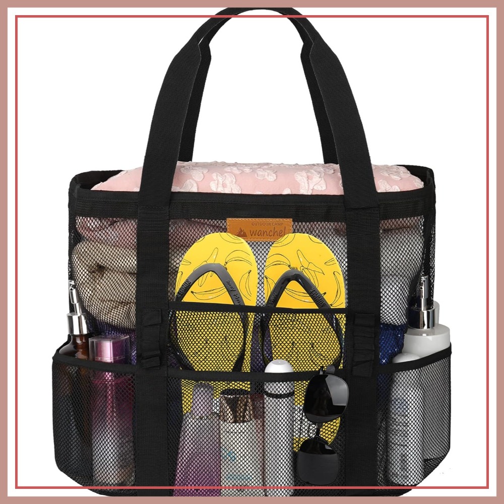Women's Mesh Beach Bag - Water - Tote Bag Beach avaliação e preço