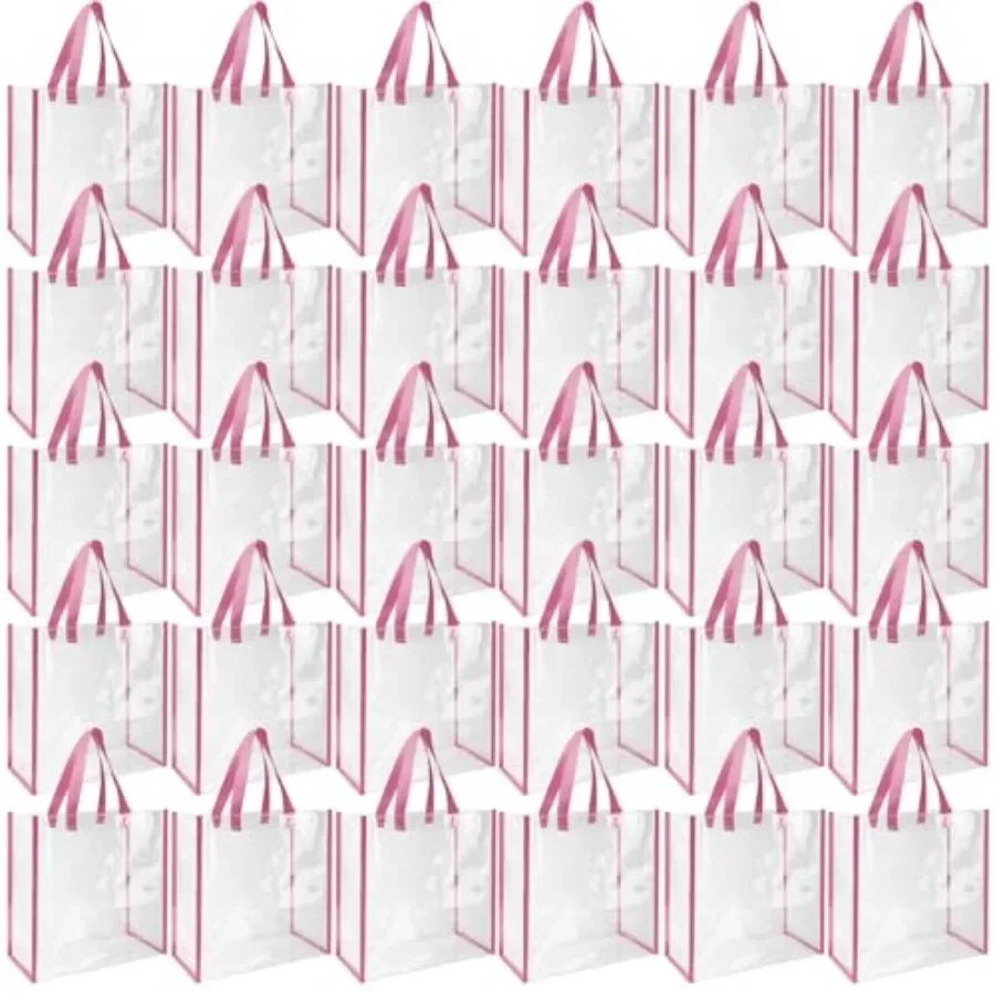 Pack 12x12x6 Inch Clear Tote B - Tote Bag Beach avaliação e preço