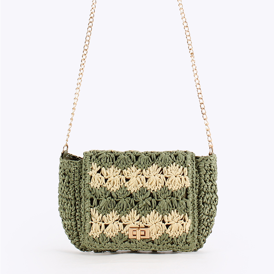 Straw Crossbody Bags for Women - Crochet Bag Raffia avaliação e preço