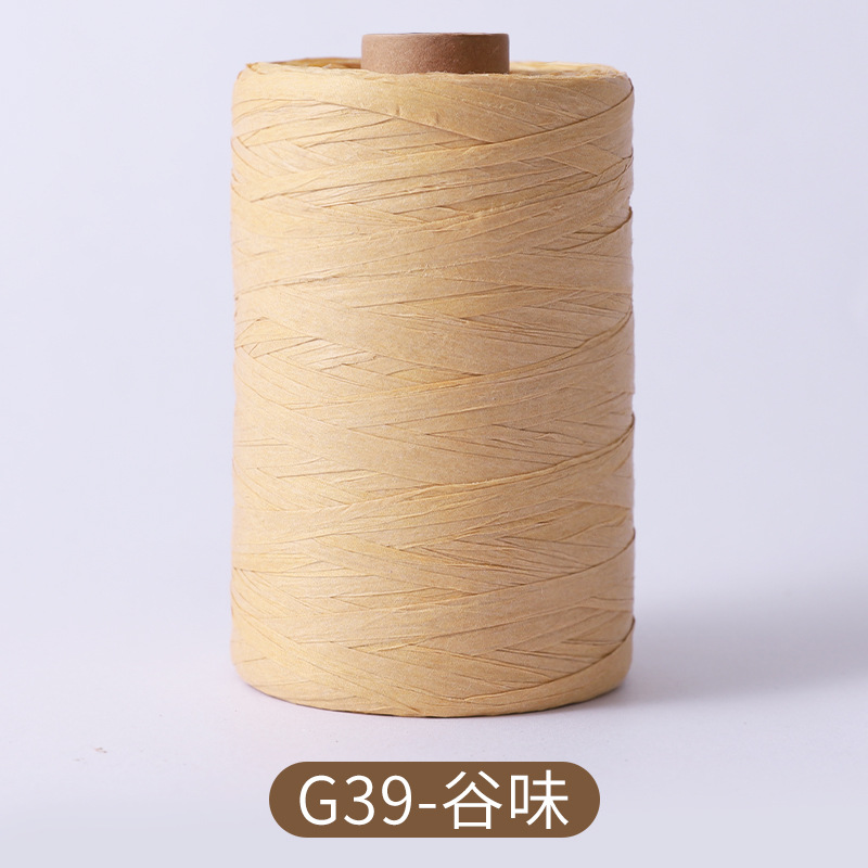 300m/150m Natural Paper Raffia - Crochet Bag Raffia avaliação e preço