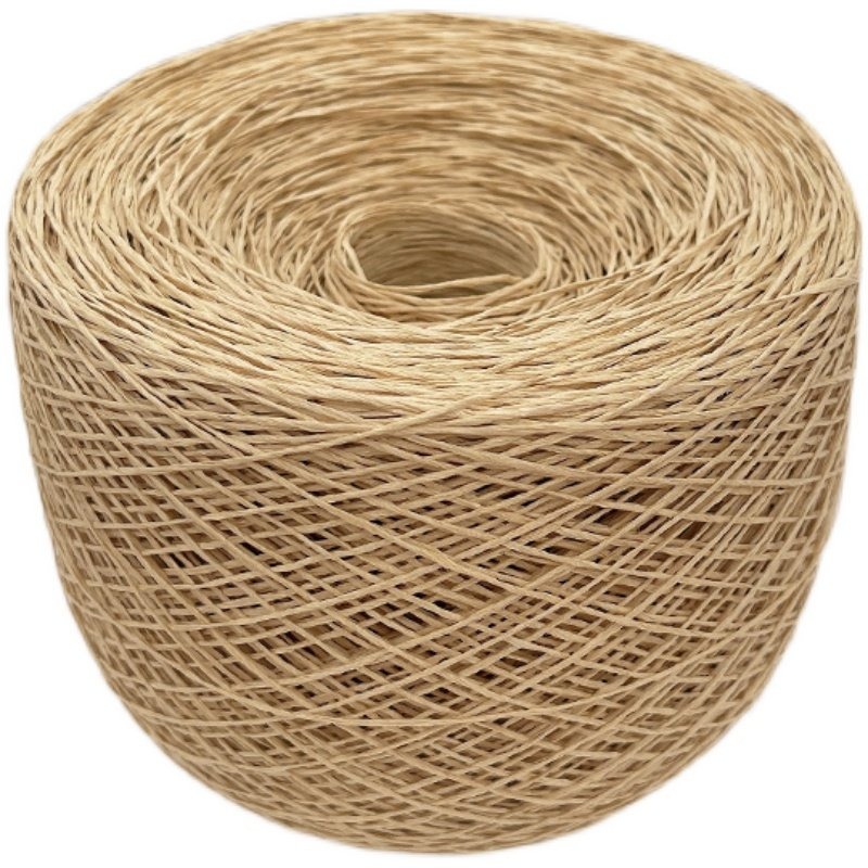 250g Thin Paper Raffia Yarn fo - Crochet Bag Raffia avaliação e preço