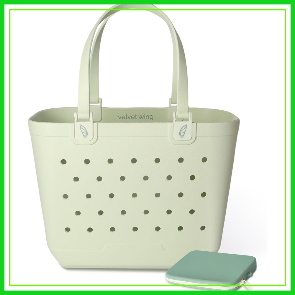 Large Rubber Beach Tote Bag -  - Tote Bag Beach avaliação e preço