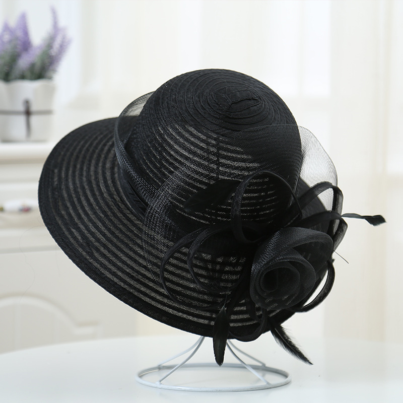 Elegant Summer Wide Brim Women - Hat Floppy Wide avaliação e preço