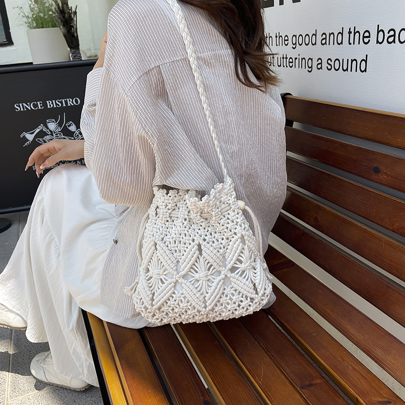 LEFTSIDE Weave Small Shoulder  - Crochet Bag Raffia avaliação e preço