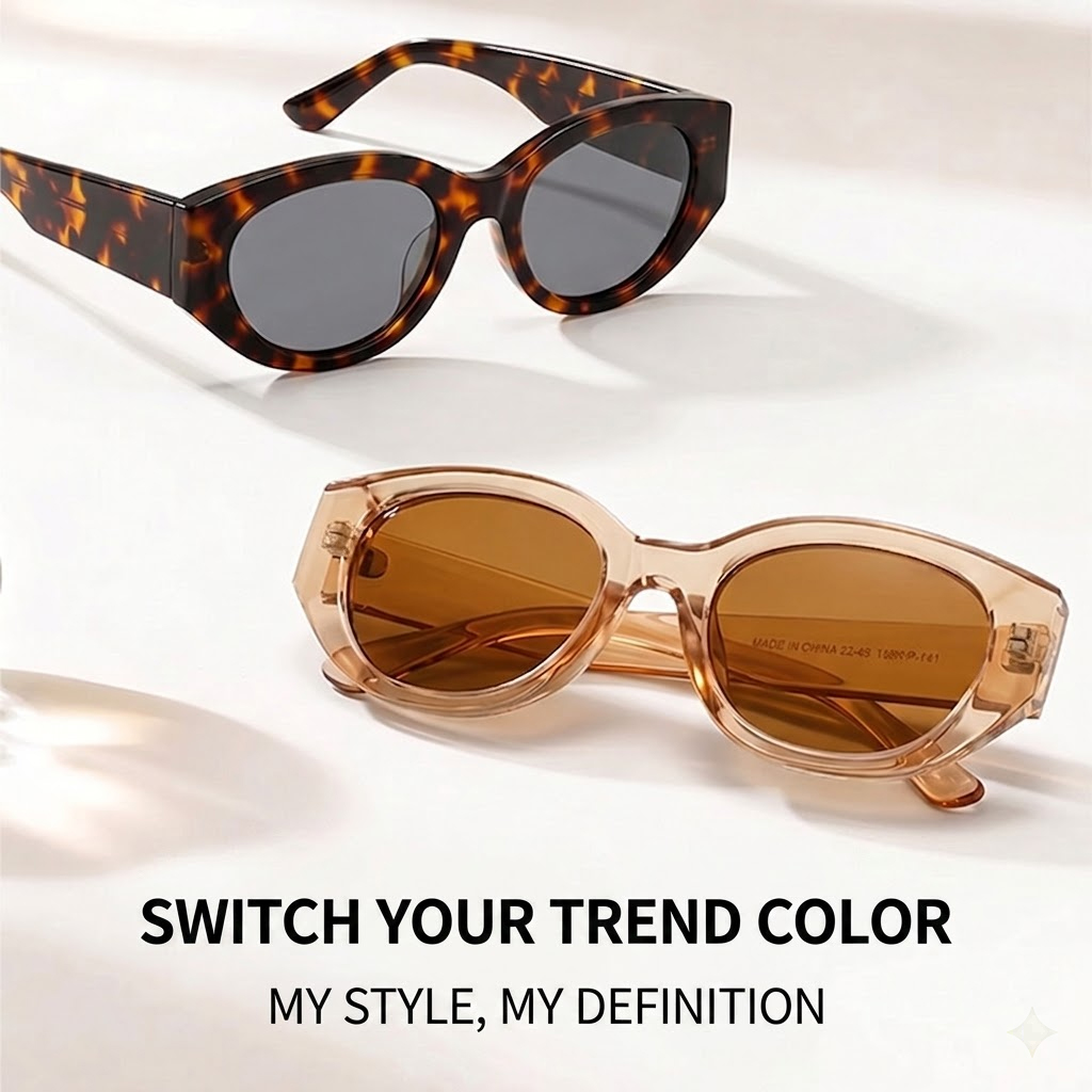 Women Men Classic Cat-Eye Pola - Sunglasses Cat Eye avaliação e preço