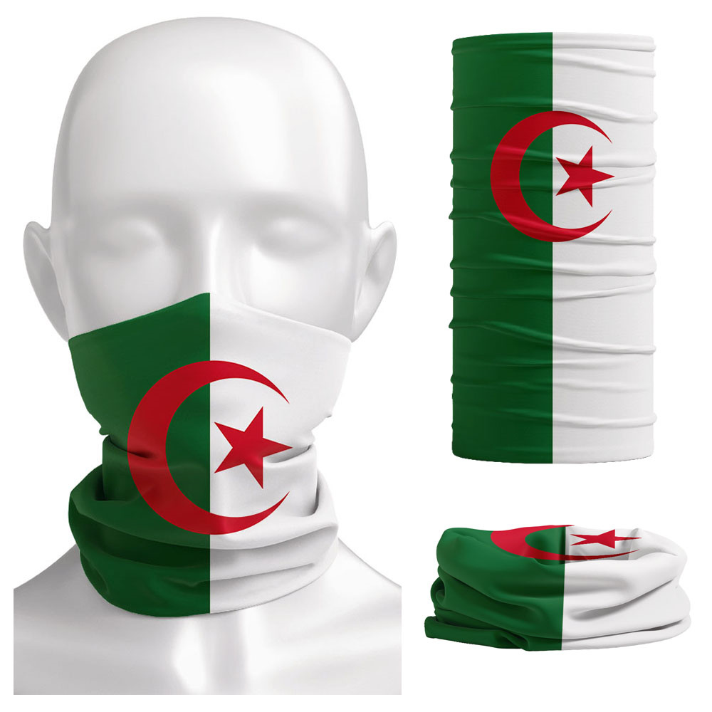 Algeria Flag Printed Bandana H - Headband Summer Knit avaliação e preço