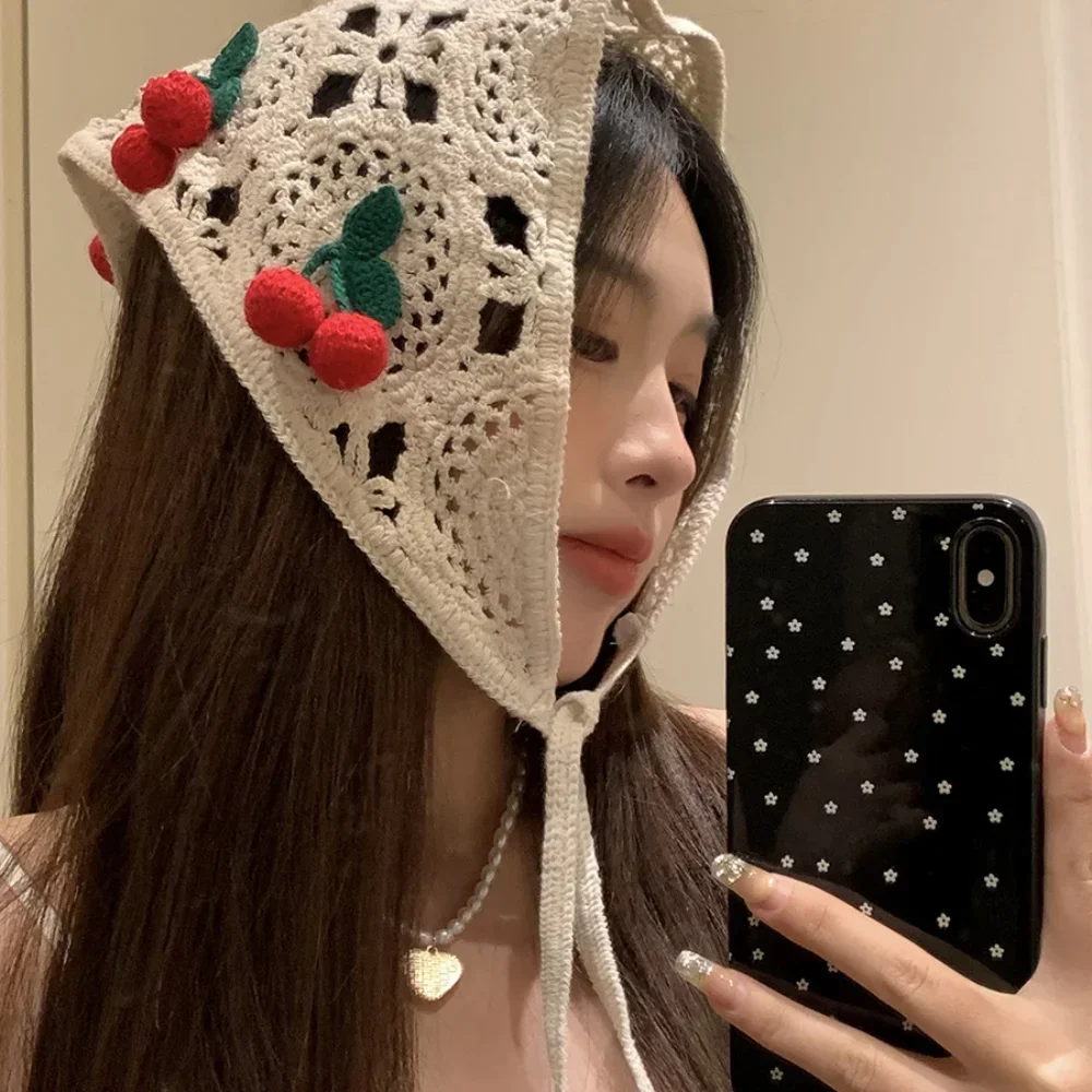Sweet French Pastoral Style Tr - Headband Summer Knit avaliação e preço