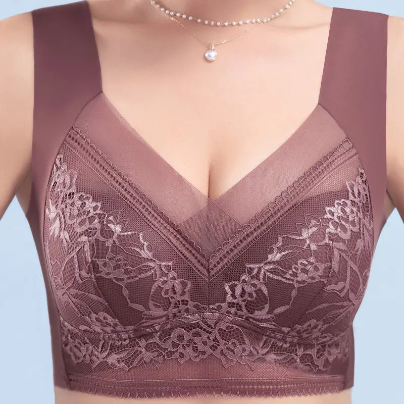 L-6L Women Large Bra Push Up I - Bralette Triangle Set avaliação e preço