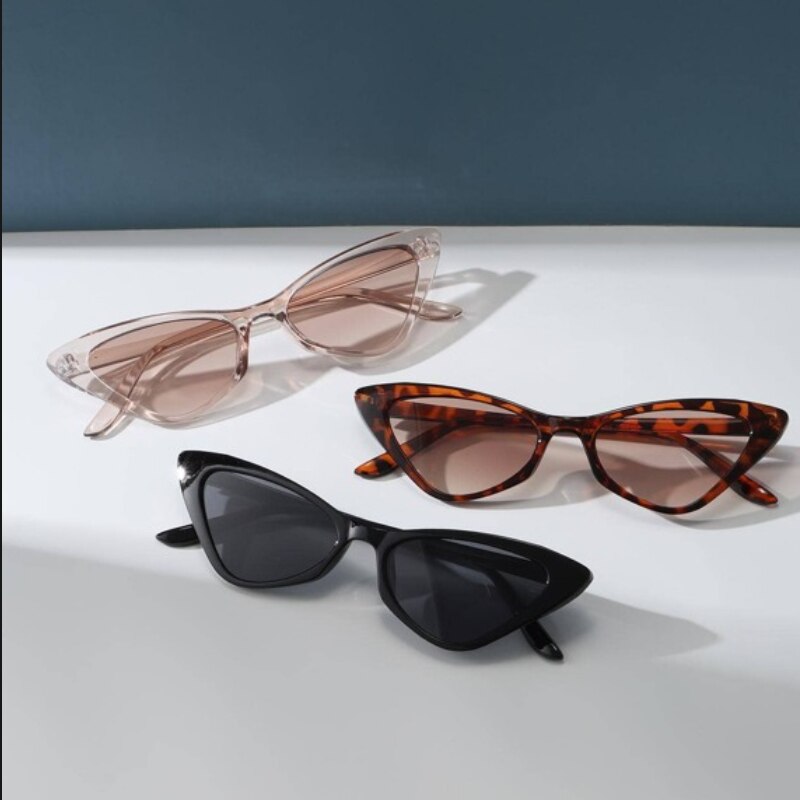 3 Pairs Per Set Small Cat Eye  - Sunglasses Cat Eye avaliação e preço