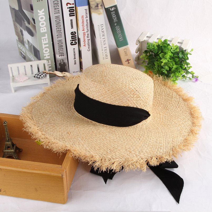 GEMVIE Handmade Weave Raffia S - Hat Floppy Wide avaliação e preço