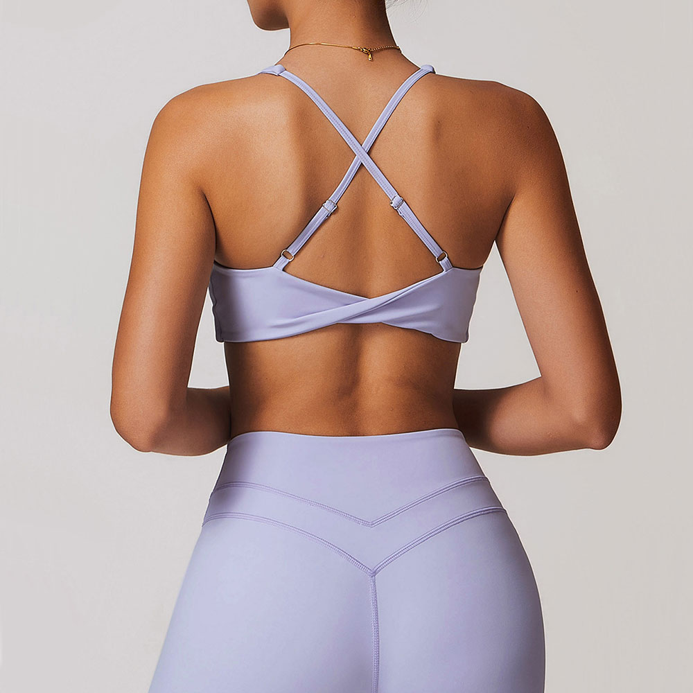 JUREN Sports Bra Women Fitness - Bralette Triangle Set avaliação e preço