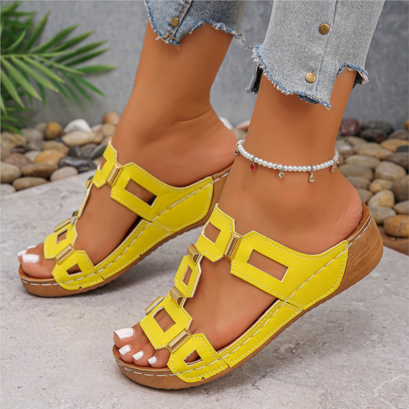 Fashion Shoes Sandals Women We - Wedge Espadrille Women avaliação e preço