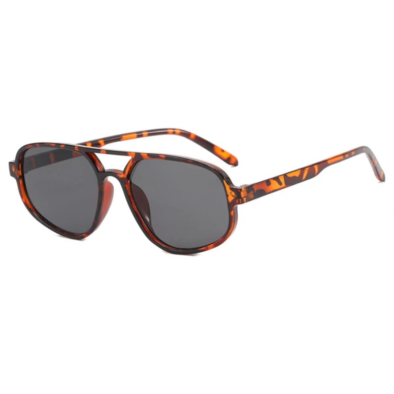 New Retro Double Bridge Sungla - Sunglasses Cat Eye avaliação e preço