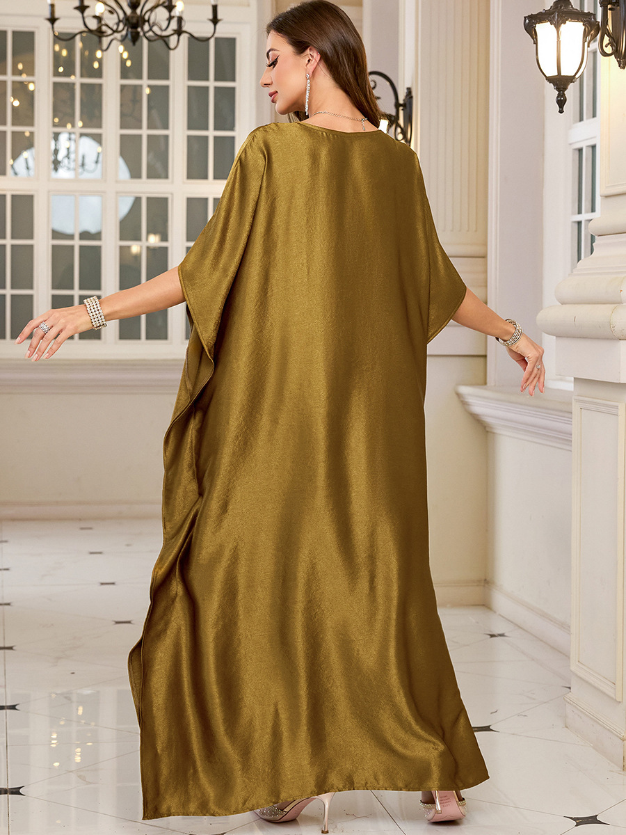 Women Embroidered Long Caftans - Cover Up Kaftan avaliação e preço