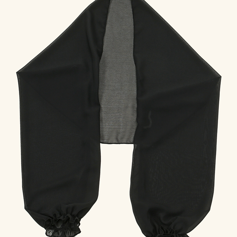 Solid Color Chiffon Shawl Summ - Blouse Off Shoulder avaliação e preço