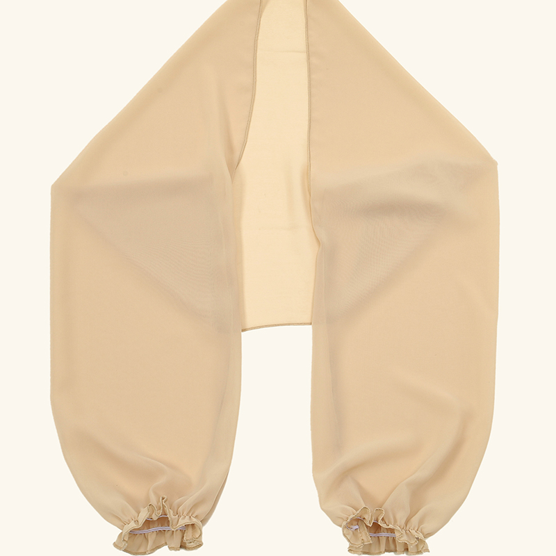 Solid Color Chiffon Shawl Summ - Blouse Off Shoulder avaliação e preço