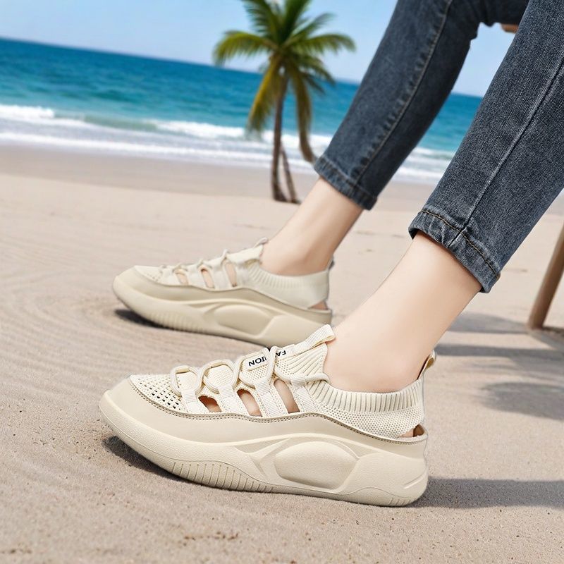 Women's Openwork Breathable Ov - Wedge Espadrille Women avaliação e preço