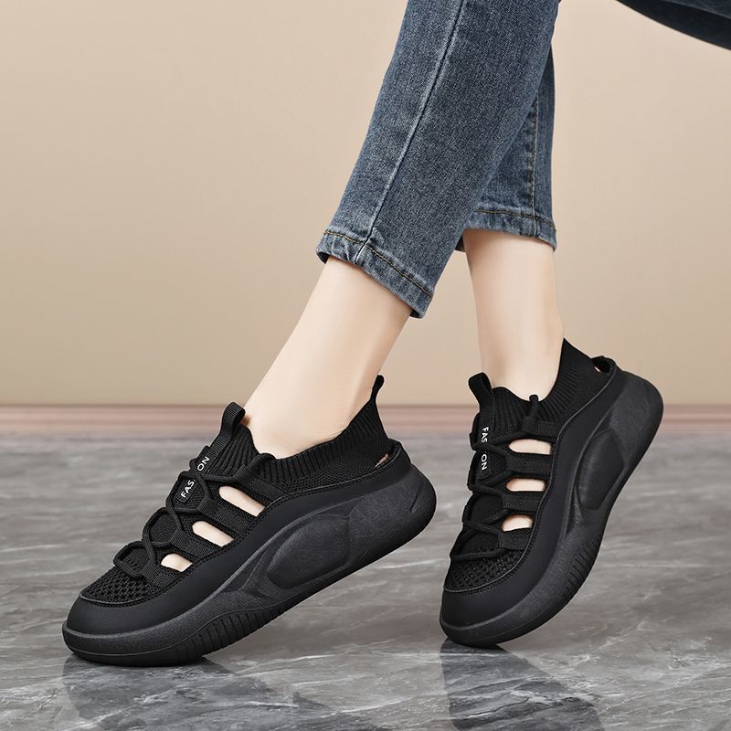 Women's Openwork Breathable Ov - Wedge Espadrille Women avaliação e preço