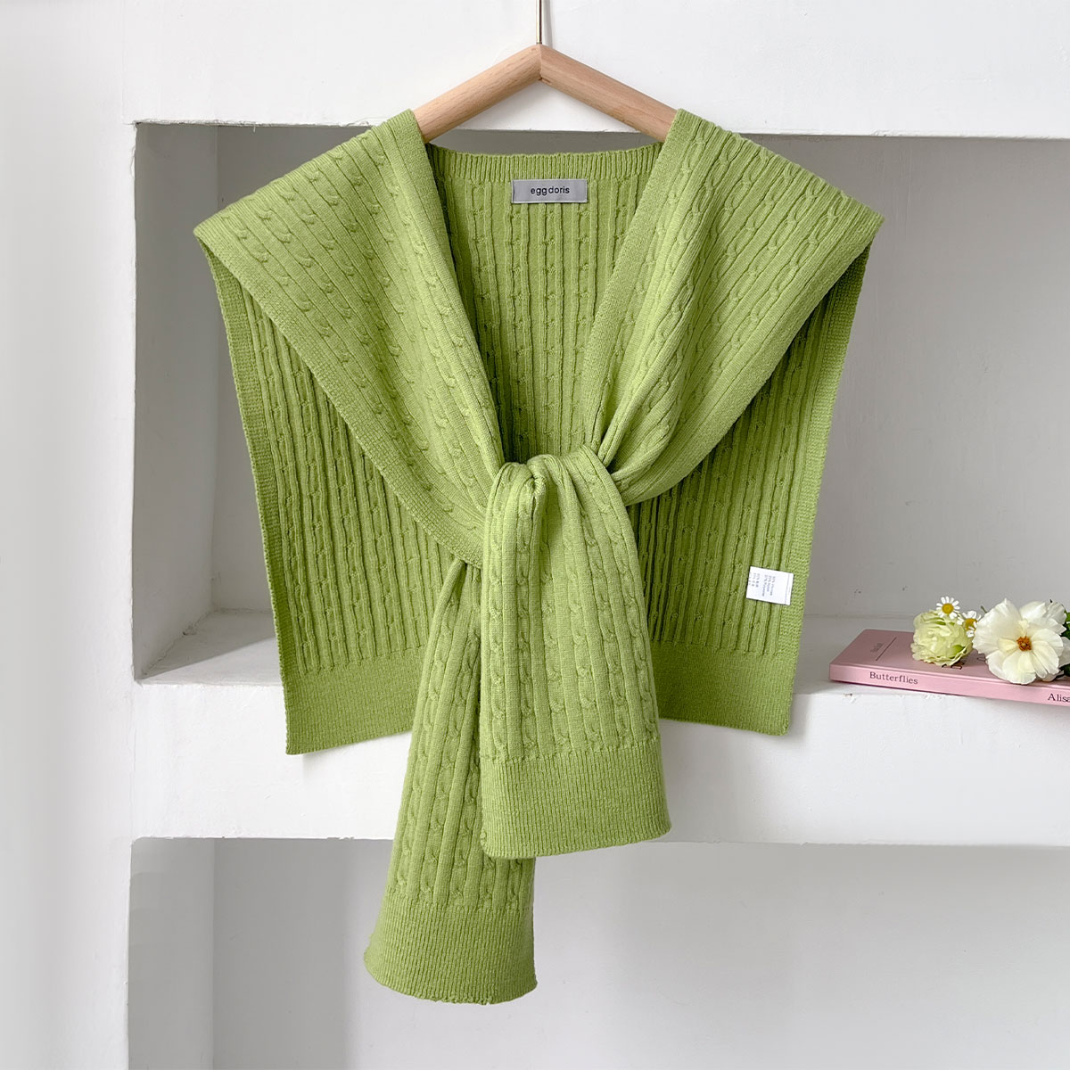 NEW Korean Autumn Knit Shawl F - Blouse Off Shoulder avaliação e preço