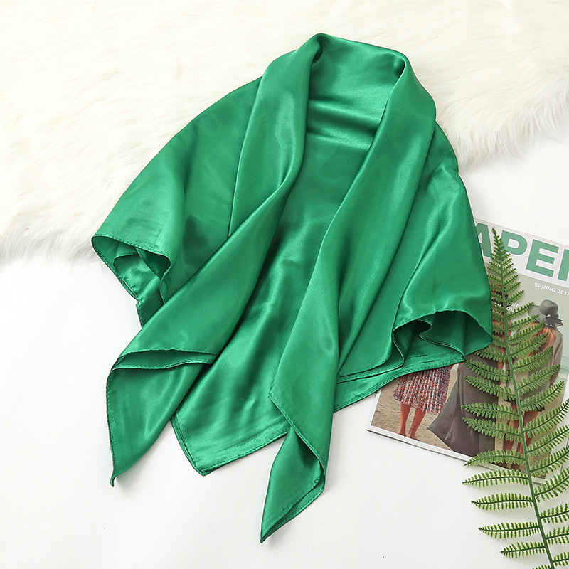 90cm Solid Colors Neckerchief  - Headband Summer Knit avaliação e preço